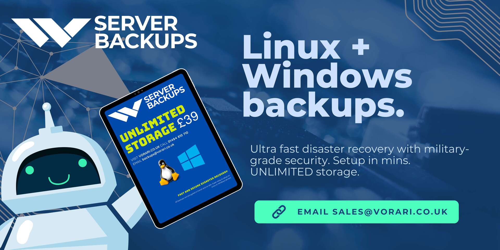 Cloud Backups Banner